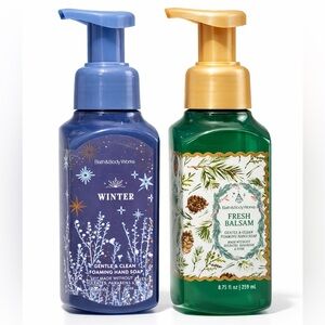 NWT Bath & Body Works Winter or Fresh Balsam Foaming Soap